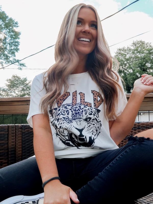 Wild Cheetah Tee