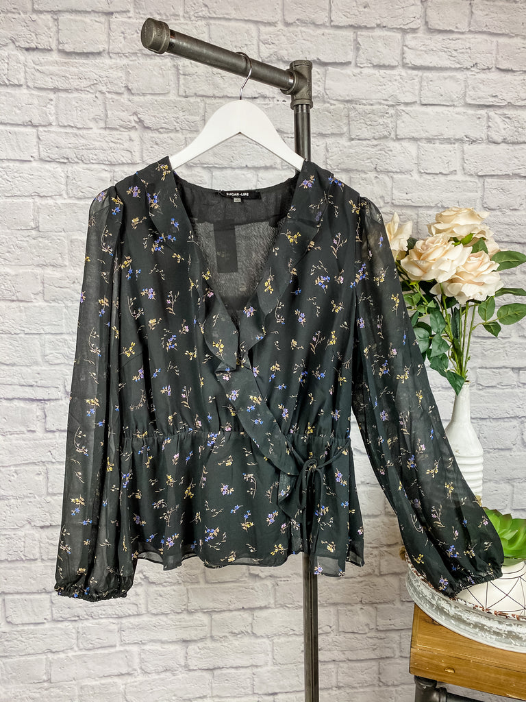 Molly Wrap Blouse