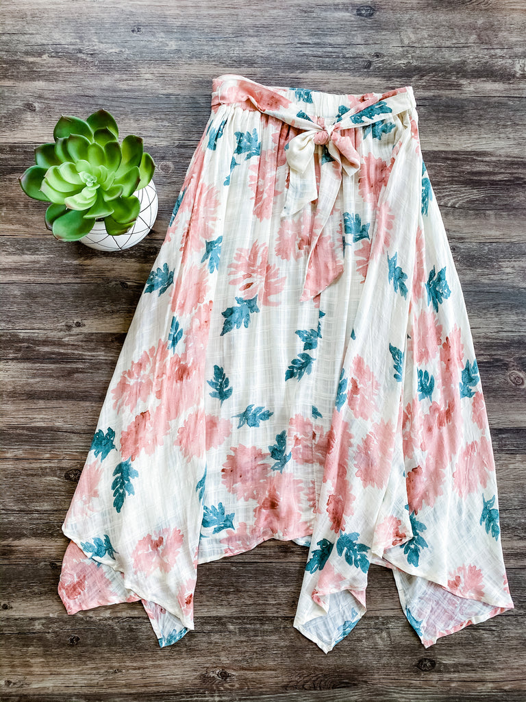 Sweetheart Floral Skirt