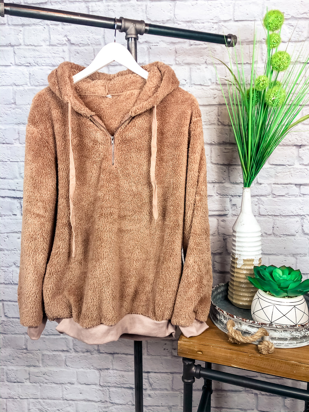 Teddy Sherpa Pullover